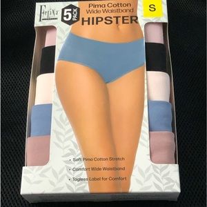 FELINA 5-PACK PRIMA COTTON HIPSTER